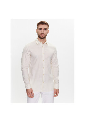 Jack&Jones Риза Lub 12220481 Екрю Slim Fit - Pepit.bg