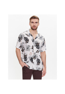 Jack&Jones Риза Irwin 12222959 Бял Relaxed Fit - Pepit.bg