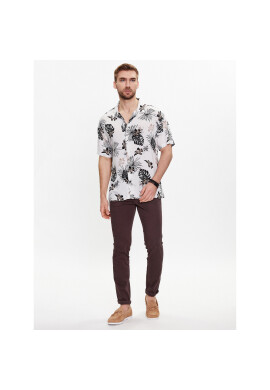 Jack&Jones Риза Irwin 12222959 Бял Relaxed Fit - Pepit.bg