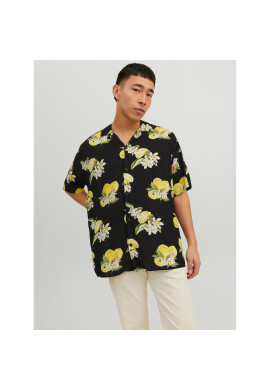 Jack&Jones Риза Luke 12227625 Черен Relaxed Fit - Pepit.bg