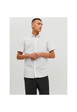Jack&Jones Риза Cardiff 12231865 Бял Slim Fit - Pepit.bg