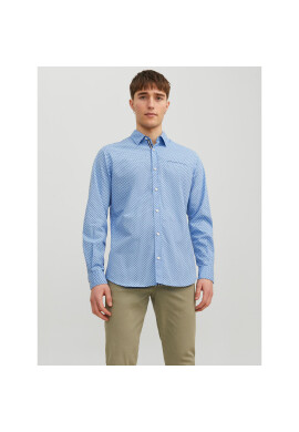 Jack&Jones Риза 12235969 Син Slim Fit - Pepit.bg