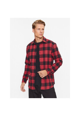 Jack&Jones Риза 12236873 Червен Slim Fit - Pepit.bg