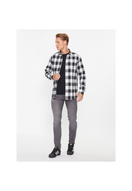 Jack&Jones Риза 12236873 Сив Slim Fit - Pepit.bg