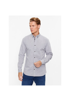 Jack&Jones Риза 12237287 Сив Slim Fit - Pepit.bg