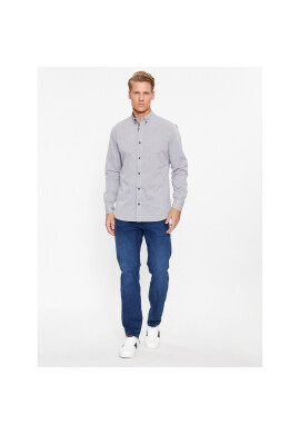 Jack&Jones Риза 12237287 Сив Slim Fit - Pepit.bg
