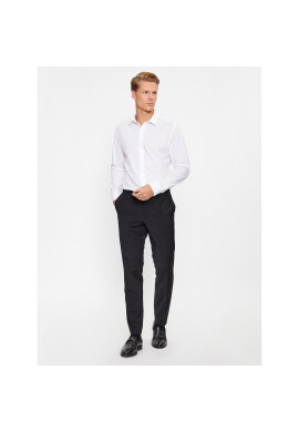Jack&Jones Риза 12238173 Бял Slim Fit - Pepit.bg