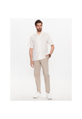 Jack&Jones Риза Belize 12234714 Бял Relaxed Fit - Pepit.bg
