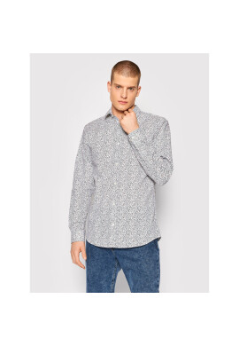 Jack&Jones PREMIUM Риза Blackburn 12197347 Бял Slim Fit - Pepit.bg