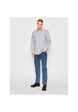 Jack&Jones PREMIUM Риза Blackburn 12197347 Бял Slim Fit - Pepit.bg