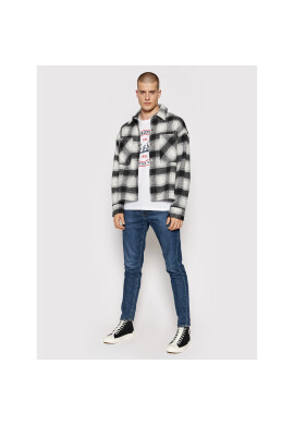 Jack&Jones Риза Cane 12182453 Сив Regular Fit - Pepit.bg