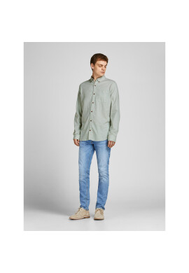 Jack&Jones Риза Classic Spring 12199505 Зелен Slim Fit - Pepit.bg