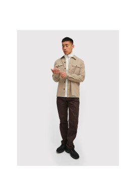 Jack&Jones Риза Jay 12213478 Бежов Regular Fit - Pepit.bg