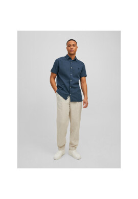 Jack&Jones Риза Tons 12207462 Тъмносин Regular Fit - Pepit.bg