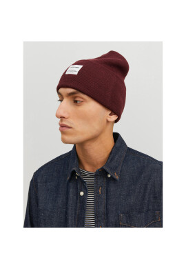 Jack&Jones Шапка 12150627 Бордо - Pepit.bg