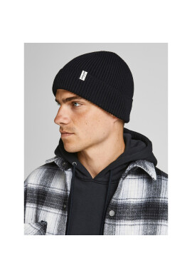 Jack&Jones Шапка 12193386 Черен - Pepit.bg