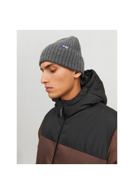 Jack&Jones Шапка 12195049 Сив - Pepit.bg