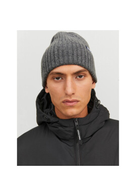 Jack&Jones Шапка 12195049 Сив - Pepit.bg