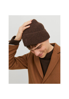 Jack&Jones Шапка 12238524 Кафяв - Pepit.bg
