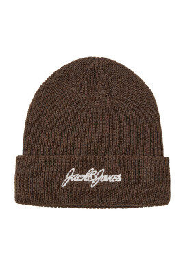 Jack&Jones Шапка 12242399 Кафяв - Pepit.bg