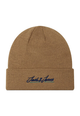 Jack&Jones Шапка Jacktons 12215237 Кафяв - Pepit.bg
