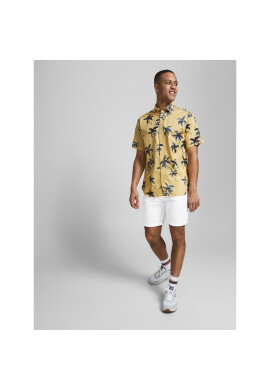 Jack&Jones Шорти от плат 12165604 Бял Regular Fit - Pepit.bg