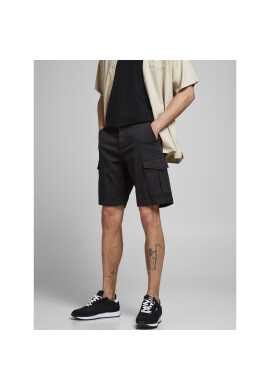 Jack&Jones Шорти от плат 12182555 Черен Regular Fit - Pepit.bg