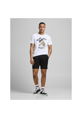 Jack&Jones Шорти от плат Connor 12186937 Черен Regular Fit - Pepit.bg