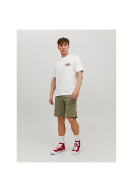 Jack&Jones Шорти от плат Lewis 12229946 Зелен Regular Fit - Pepit.bg