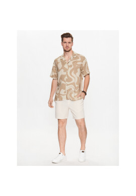 Jack&Jones Шорти от плат Caleb 12236017 Бежов Regular Fit - Pepit.bg