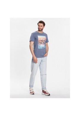 Jack&Jones Тишърт Gem 12221007 Син Regular Fit - Pepit.bg