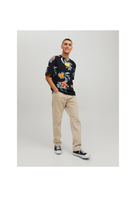 Jack&Jones Тишърт Flores 12227780 Черен Relaxed Fit - Pepit.bg