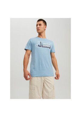 Jack&Jones Тишърт Logan 12228078 Син Standard Fit - Pepit.bg
