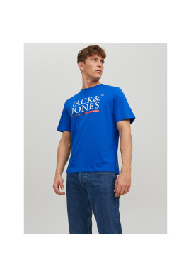 Jack&Jones Тишърт 12228542 Син Standard Fit - Pepit.bg