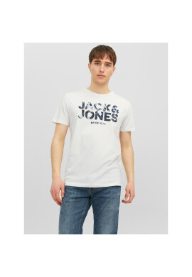 Jack&Jones Тишърт 12235189 Бял Regular Fit - Pepit.bg