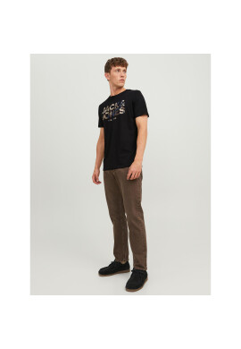 Jack&Jones Тишърт 12235189 Черен Regular Fit - Pepit.bg
