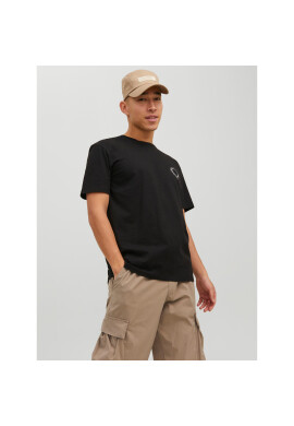 Jack&Jones Тишърт Waters 12235245 Черен Relaxed Fit - Pepit.bg