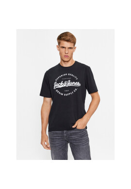 Jack&Jones Тишърт 12236150 Черен Regular Fit - Pepit.bg