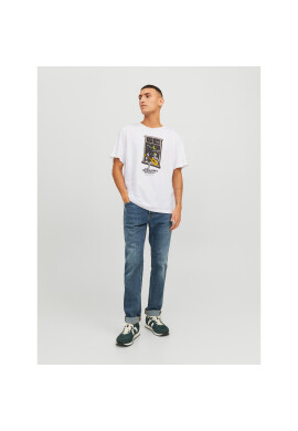 Jack&Jones Тишърт 12241950 Бял Standard Fit - Pepit.bg