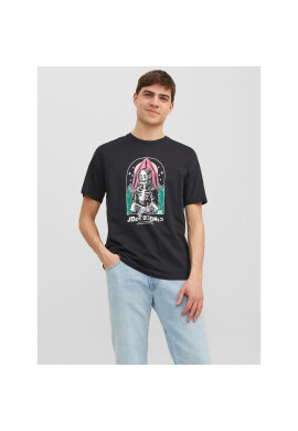 Jack&Jones Тишърт 12241950 Черен Standard Fit - Pepit.bg