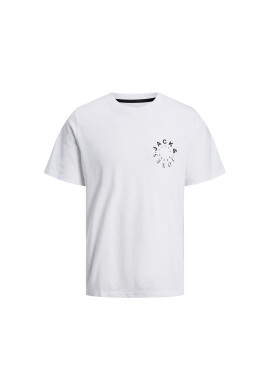 Jack&Jones Тишърт 12242554 Бял Regular Fit - Pepit.bg