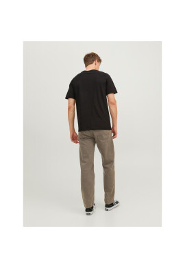 Jack&Jones Тишърт 12242554 Черен Regular Fit - Pepit.bg