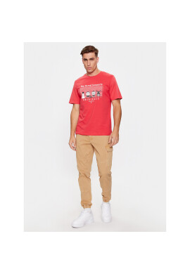 Jack&Jones Тишърт 12246605 Червен Standard Fit - Pepit.bg