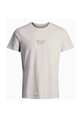 Jack&Jones Тишърт 12251315 Екрю Regular Fit - Pepit.bg