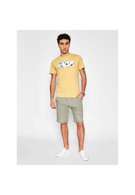 Jack&Jones Тишърт Azure 12189032 Жълт Regular Fit - Pepit.bg