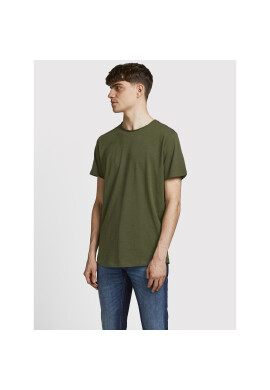 Jack&Jones Тишърт Basher 12182498 Зелен Regular Fit - Pepit.bg