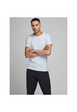 Jack&Jones Тишърт Basic 12058529 Бял Stretch Fit - Pepit.bg