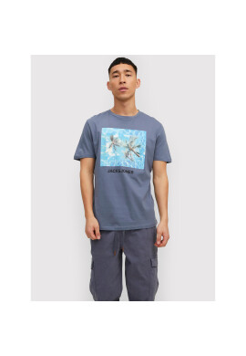 Jack&Jones Тишърт Billboard 12200416 Син Regular Fit - Pepit.bg