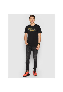 Jack&Jones Тишърт Cam 12194175 Черен Regular Fit - Pepit.bg