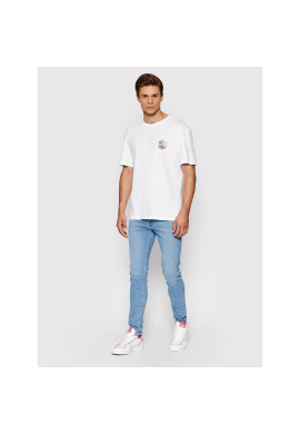 Jack&Jones Тишърт Costa 12193737 Бял Relaxed Fit - Pepit.bg